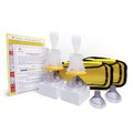 Yellow Travel Kit 2 Pack – Portable Suction Rescue Device, First Aid Kit for Kids and Adults, Portable Airway Suction Device for Children and Adults